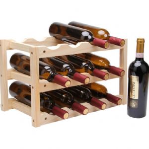 木制红酒架